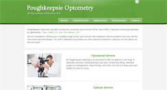 Desktop Screenshot of poughkeepsieoptometry.com